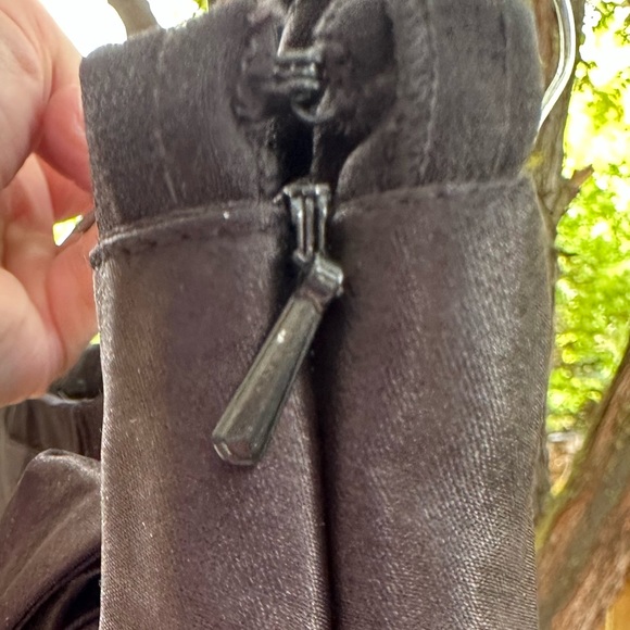 Ario NWT Black Paisley Beaded Embellished Lined Knee Length Skirt Large Holiday - Picture 6 of 16